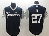 Yankees 27 Giancarlo Stanton G Navy 2018 Players Weekend Authentic Team Jersey,baseball caps,new era cap wholesale,wholesale hats